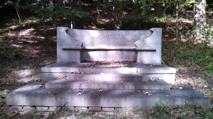 Jusserand bench